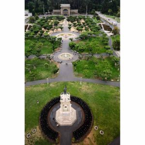 Golden Gate Park from a ferris wheel