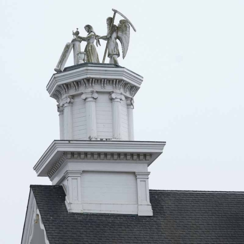 Church steeple, Mendicino