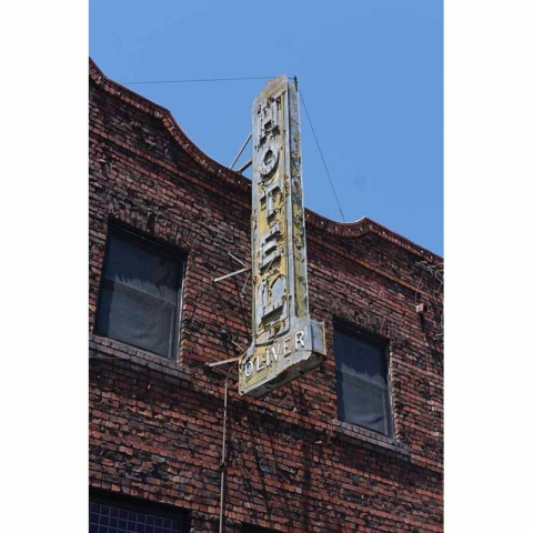 Building near train station in Santa Rosa